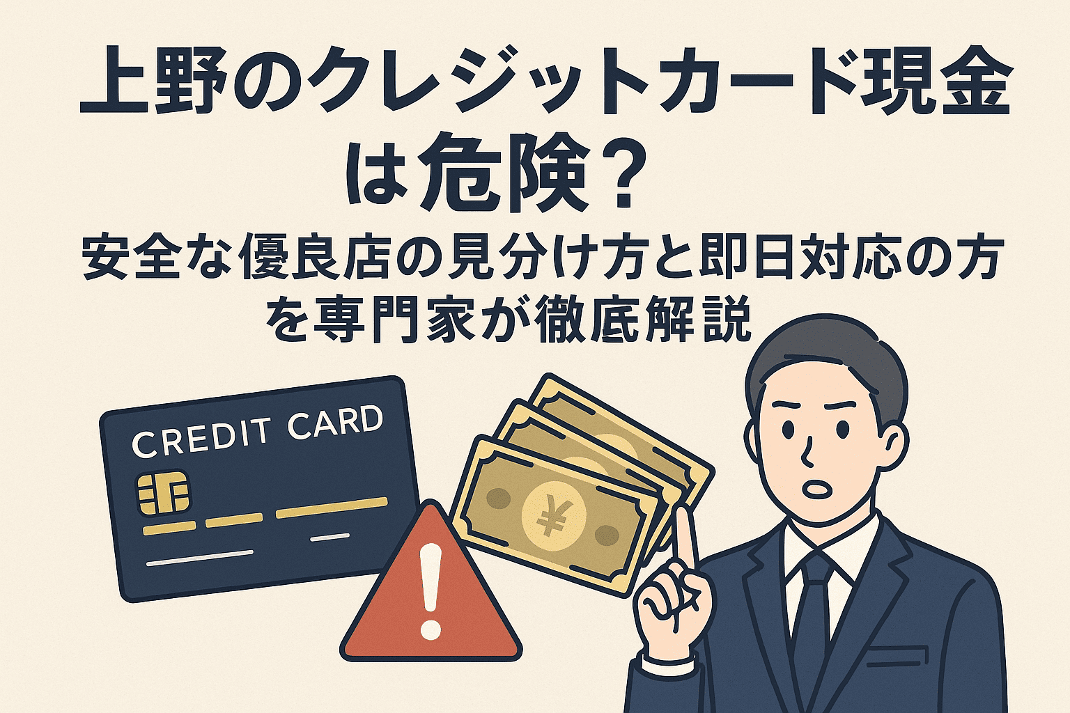 上野のクレジットカード現金化は危険？安全な優良店の見分け方と即日対応の方法を専門家が徹底解説